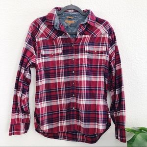 Jach’s Girlfriend Comfort Stretch Flannel Medium